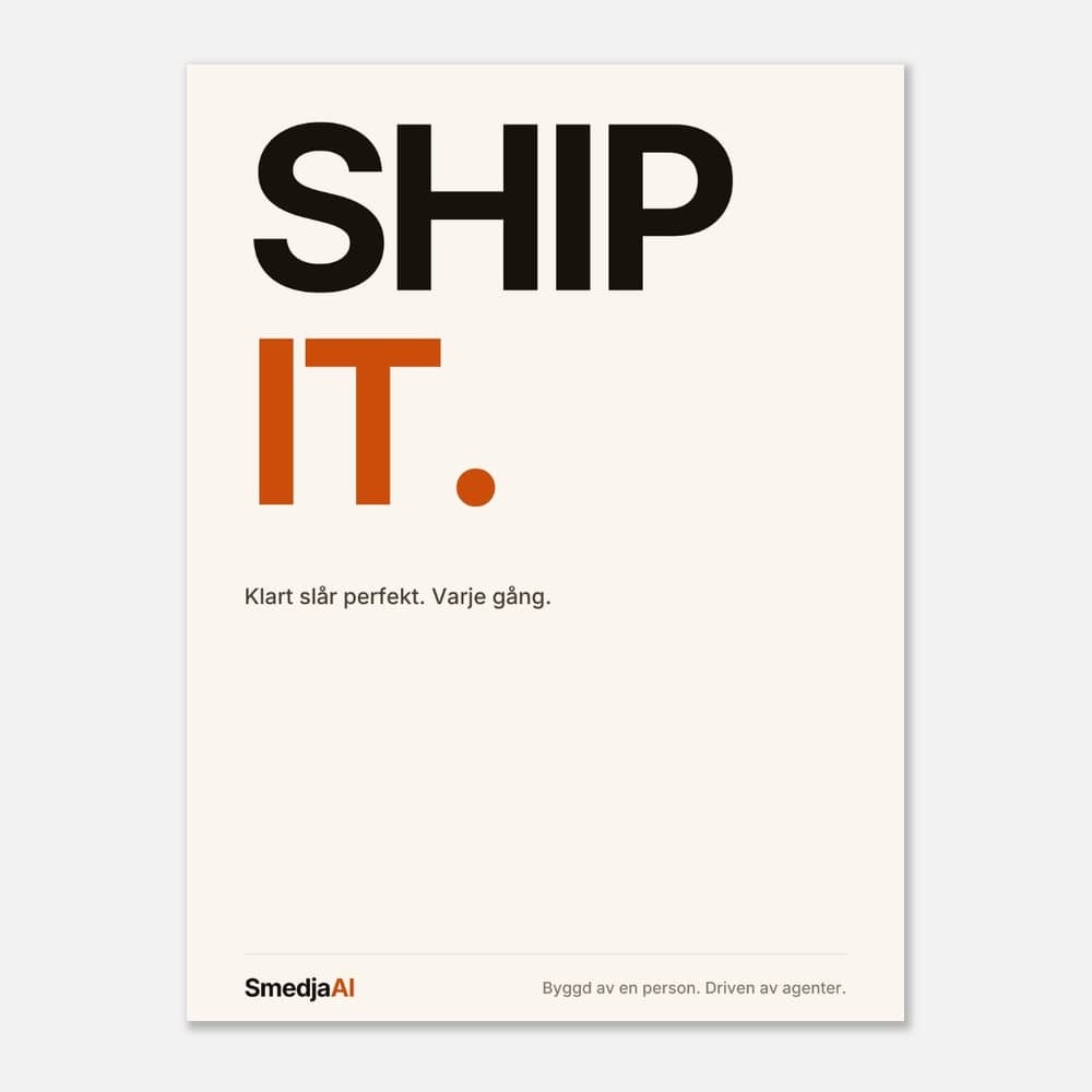 Ship It — A2 Print